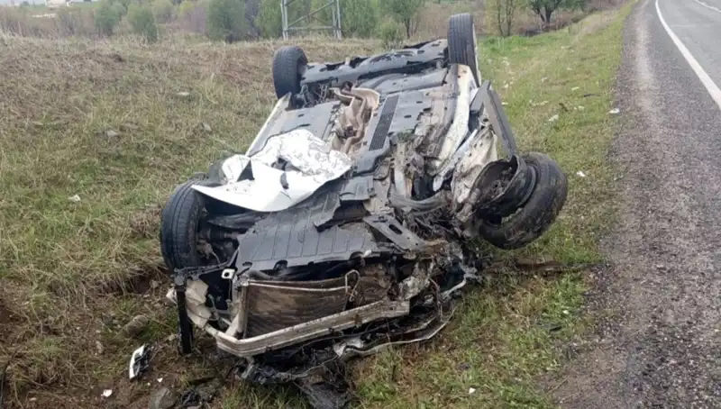 Yolda Fırlayan Domuz Trafik Kazasına Neden Oldu: 1 Ölü, 6 Yaralı