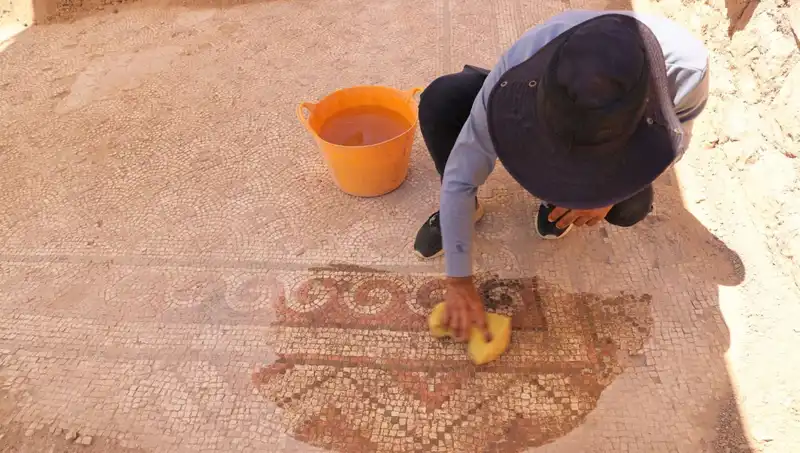 Mardin'de 1500 Yıllık Mozaik Bulundu: Tarih Fısıldıyor