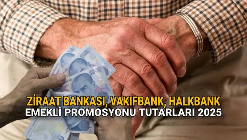2025'te Emekli Banka Promosyonu Ödemeleri: Ziraat, Vakıfbank ve Halkbank Karşılaştırması