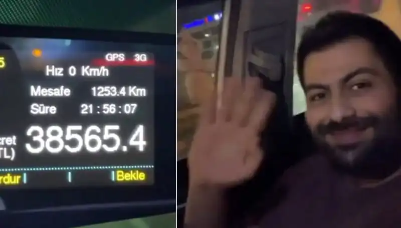 Taksicinin Efsane Yolculuğu: 22 Saat Boyunca Süren Şehirler Arası Macera