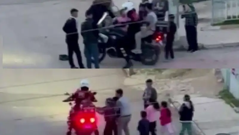 Polis Memurundan Unutulmaz Bir Gün! Çocuklara Motor Keyfi
