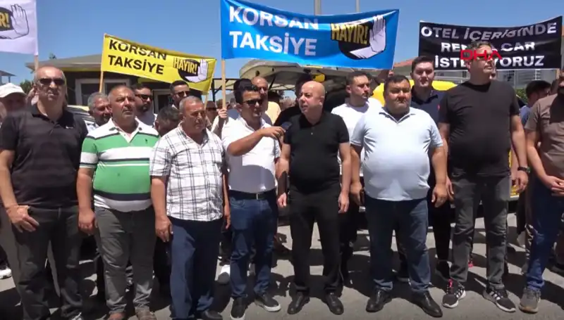 Belek'te Taksiciler Protesto İçin Kontak Kapattı: Neden Böyle Bir Eylem Tercih Edildi?