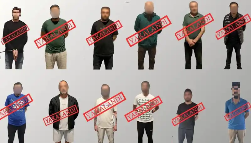 12 Kişi Ulusal Düzeyde Yakalanarak Adaletin Önüne Çıkarıldı!