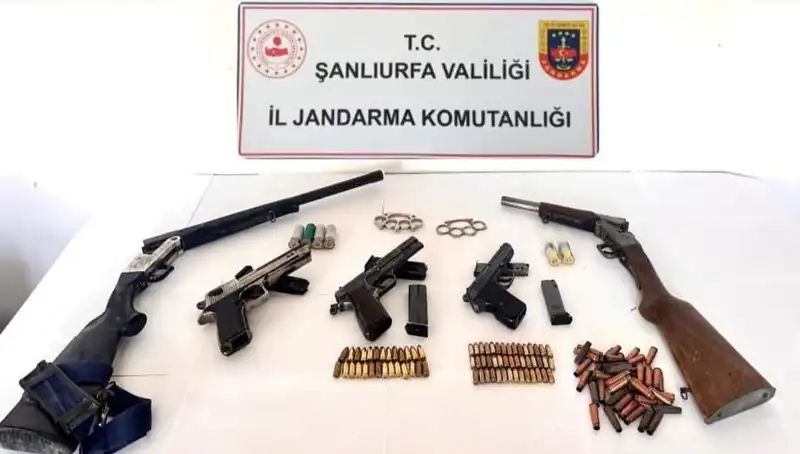 Şanlıurfa’da Ruhsatsız Silah Operasyonu: Suçlulara Darbe Üstüne Darbe