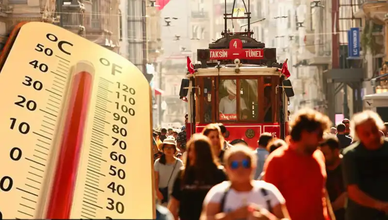 İstanbul’da Pazar Günü Yağmur Bekleniyor: Hava Sıcaklıkları Artıyor