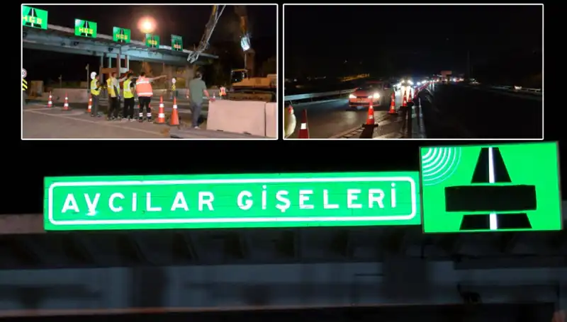 İstanbul Avcılar Gişeleri Çift Yönlü Kapatıldı: Trafiğe Etkileri Büyük Olacak!
