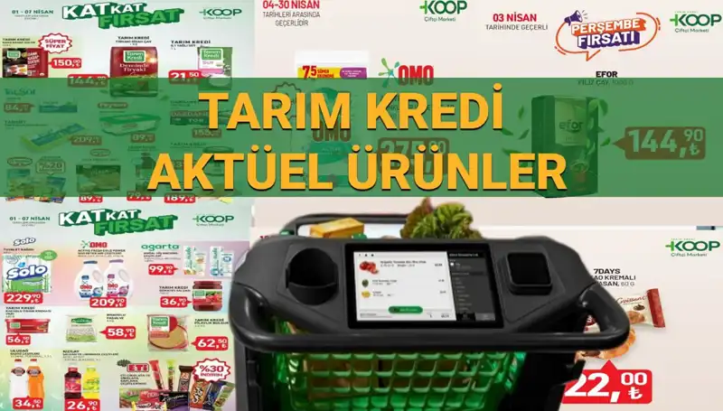Tarım Kredi Marketleri'nde Nisan Fırsatları: Temizlik ve Kahvaltı Ürünleri İndirimde!