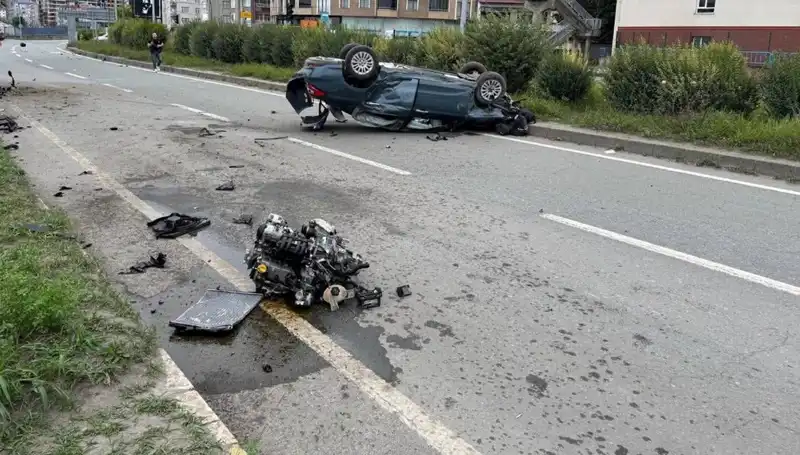 Artvin'de Faciaya Yol Açan Kazada Biri Çocuk, İki Kişi Hayatını Kaybetti