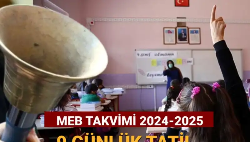 2024-2025 Eğitim Dönemi: Okul Tatilleri ve Ara Tatil Tarihleri Açıklandı!