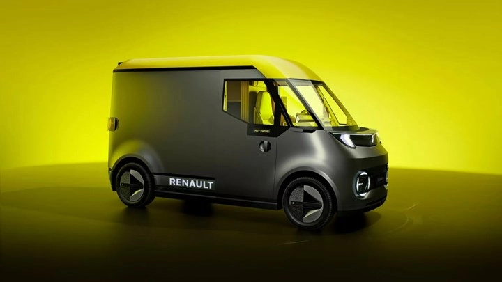 Renault, Elektrikli Panelvan Konsepti Estafette'i Tanıttı