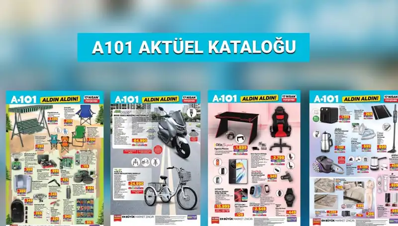 A101 Market’te Nisan Ayı İndirimleri! Ütüden Halıya, Hepsi Burada!