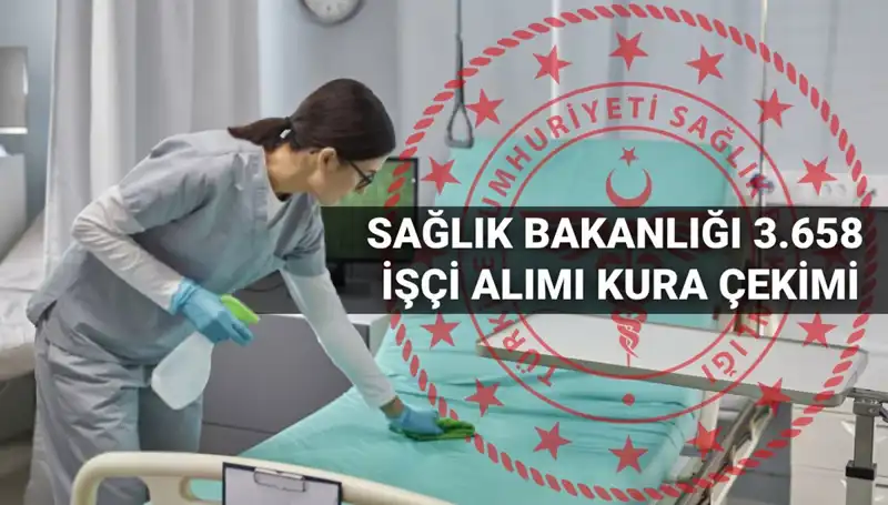 Sağlık Bakanlığı 2025 İşçi Alımı Kura Takvimi Açıklandı: İşte Detaylar