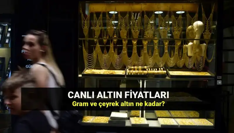 Altın Fiyatlarında Şok Gelişme: Gram Altın Kaç TL Oldu?