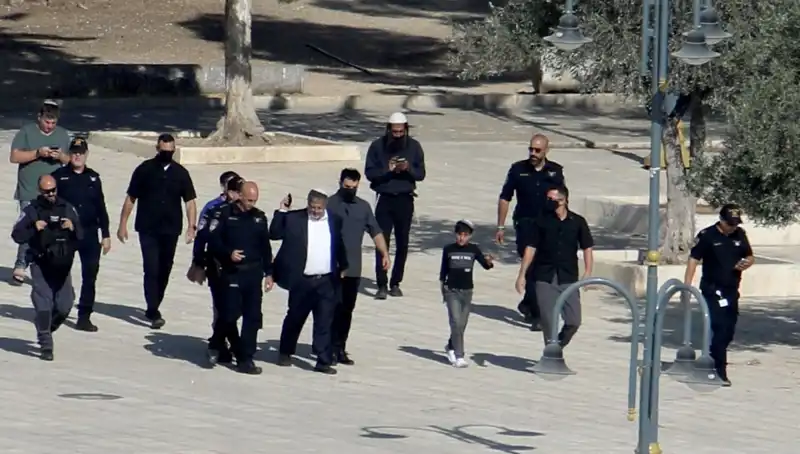 İsrail Bakanı, Mescid-i Aksa’ya Yine Raunt Attı: Gözler Kudüs’te!
