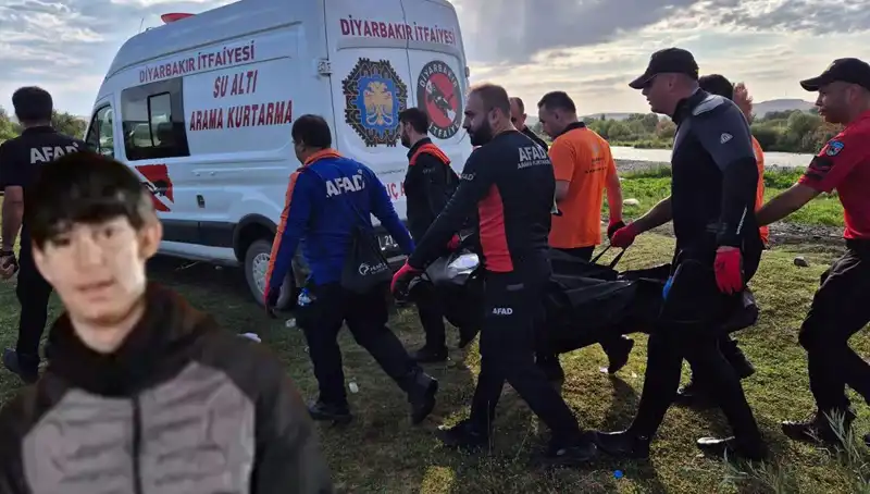 Dicle Nehri’nde Kaybolan Ömer İçin Arama Çalışmaları Sonuçlandı