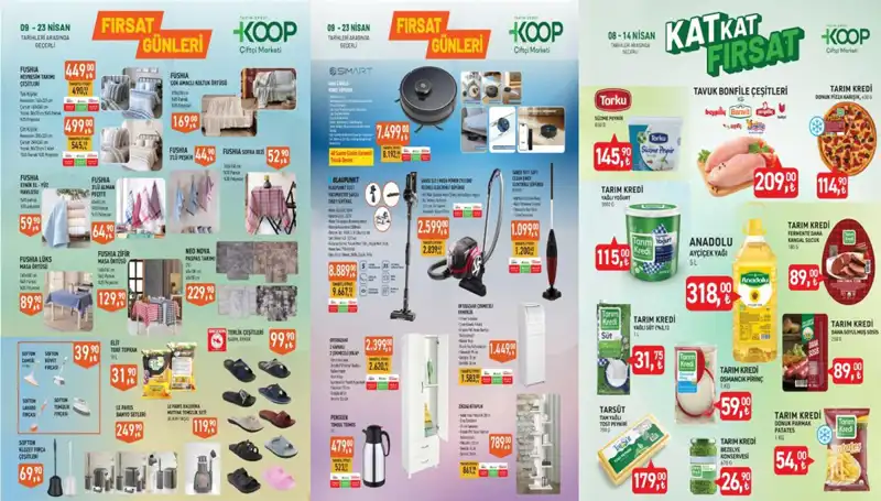 Tarım Kredi KOOP Marketlerinde Büyük İndirim Dönemi Başladı!